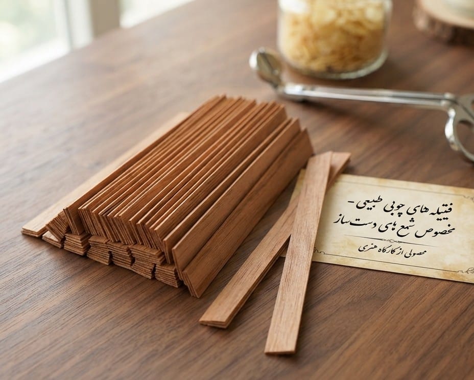 فتیله چوبی شمعسازی